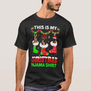 Esta é Minha Camisa de Natal do Cachorro Pastor Al