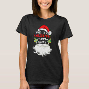 Esta é Minha Camisa de Natal Papai Noel Barba de