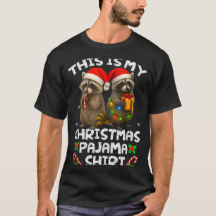 Esta é Minha Camisa de Pijama de Natal Divertida G