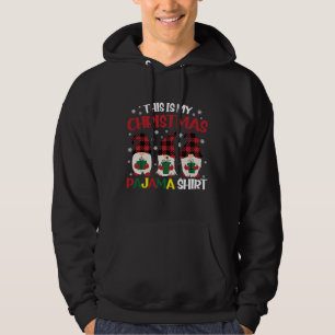 Esta é Minha Camisa de Pijama de Natal Família Gno