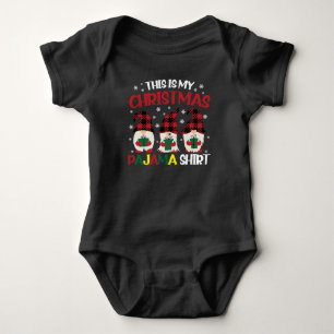 Esta é Minha Camisa de Pijama de Natal Família Gno