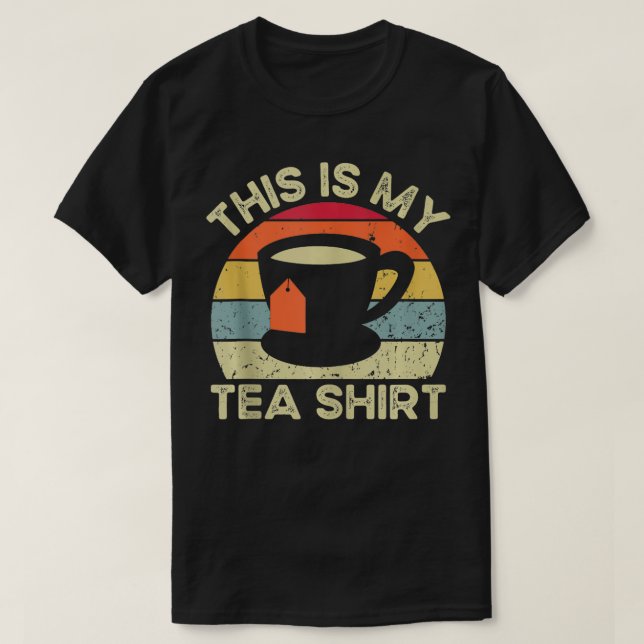 Esta É Minha Camisa De Tea Engraçada Bea Drinker R (Frente do Design)