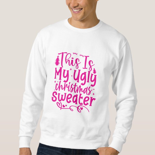 Esta É Minha Camisa Feia de Natal (Frente)