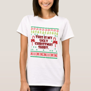 Esta é minha camisa feia do Natal