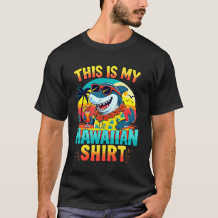 Esta É Minha Camisa Havaiana Camisa Funny Tropical