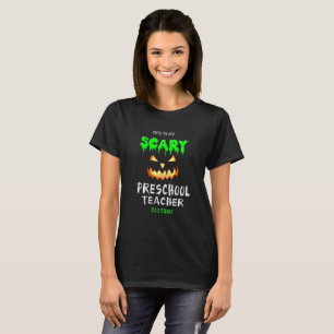 Esta é minha camisa pré-escolar assustador do