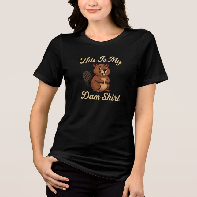 Esta É Minha Camiseta de Barragem (Frente)