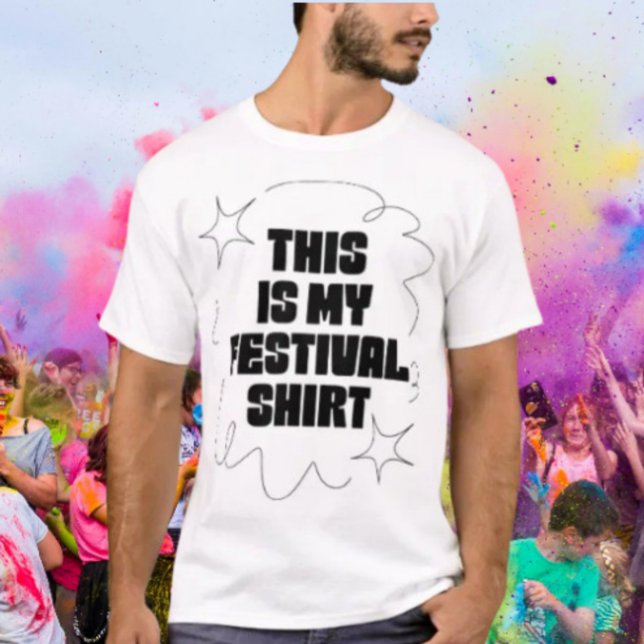 Esta É Minha Camiseta de Festival (Criador carregado)