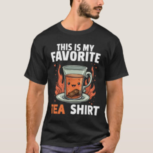 Esta É Minha Camiseta Favorita_ Cristã e Chá D