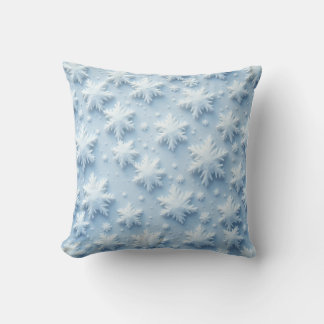 Esta é uma almofada de travesseiro para neve.