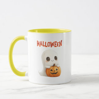 Esta é uma caneca fofa para o Halloween.