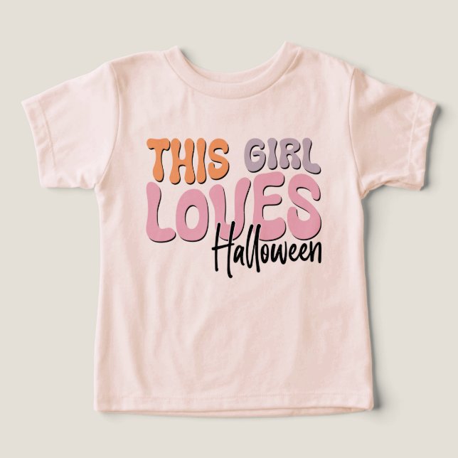 Esta Menina Adora Halloween (Design frontal)