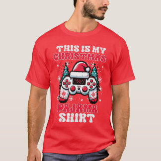 Esta Minha Camisa de Pijama de Natal Jogos de Nata