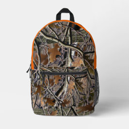 Esta mochila Camo está em tendências. Único e quen