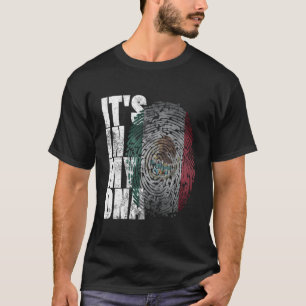 Está Na Minha Camisa Mexicana De Adn, Um Presente 