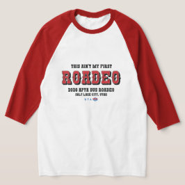 Esta não é a minha primeira camiseta de beisebol R