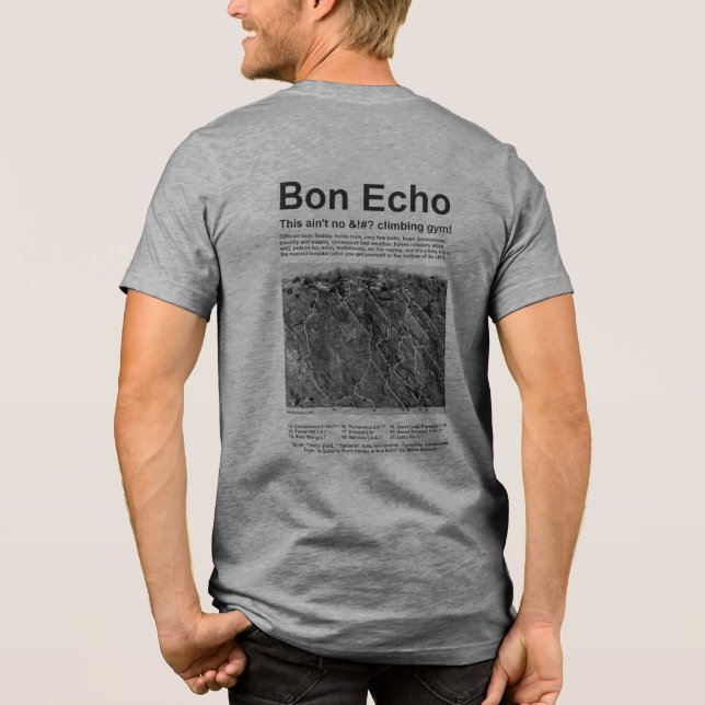 Esta não é uma camiseta Bon Echo (Verso)