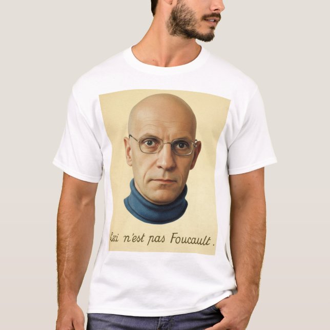 Esta não é uma camiseta de Foucault (Frente)