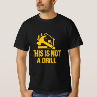 Esta não é uma camiseta de Hammer Builder engraçad