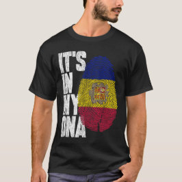 Está no meu DNA Andorran Camisa Orgulhosa Presente