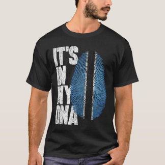 Está no meu DNA Botsuana Camisa Orgulhosa Presente