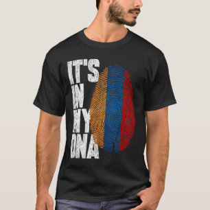 Está no meu DNA, Camisa armênia Orgulhosa Presente