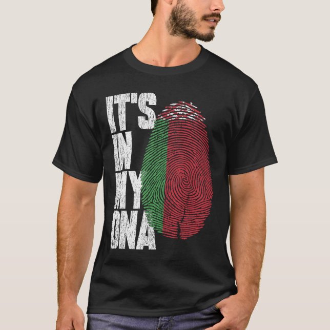 Está no meu DNA, Camisa Bielorrussa, Gif hispânico (Frente)