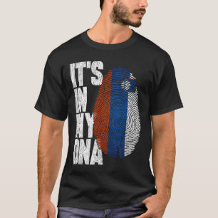 Está no meu DNA - Camisa Eslovena Orgulhosa Presen