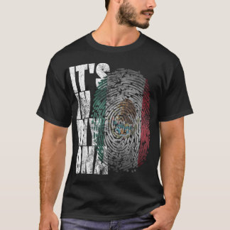 Está no meu DNA, Camisa Mexicana Orgulhosa Present