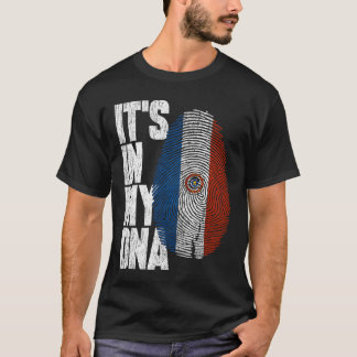 Está no meu DNA Camisa Paraguai Orgulhosa Presente