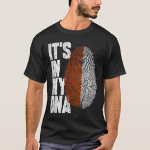 Está no meu DNA Camisa Polonesa Orgulhosa Presente