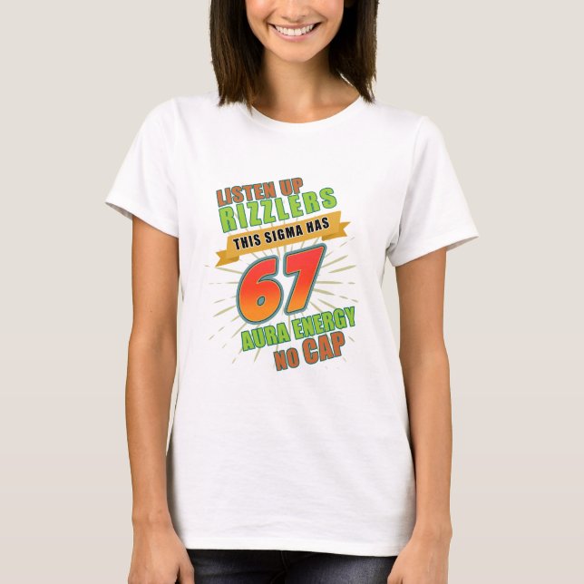 Esta Sigma Tem 67 – Camiseta Numérica Críptica (Frente)