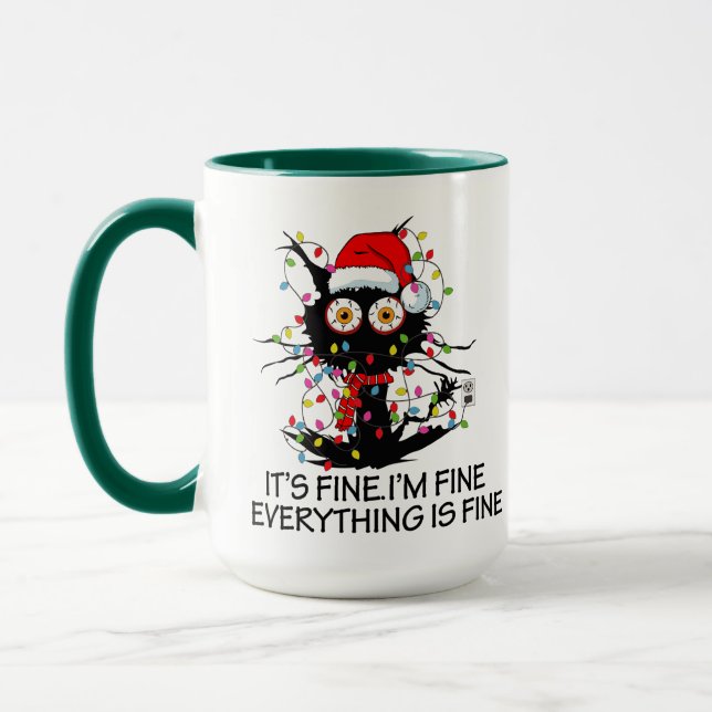 Está tudo bem! Caneca (Esquerda)