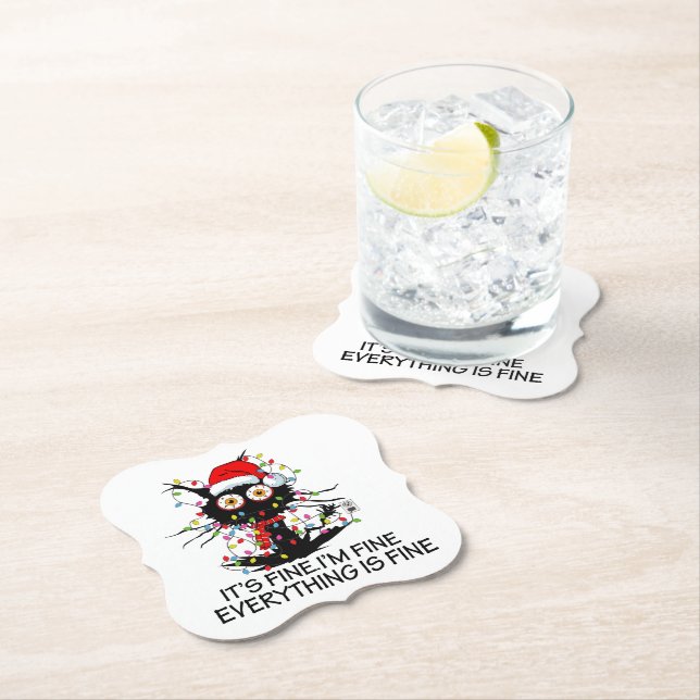 Está tudo bem! porta-copos (Insitu)