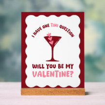 Estação de Martini do Dia dos Namorados Galentine'