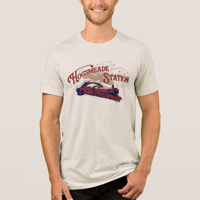 Estação HOGSMEADE Gráfico Vintage (Frente)