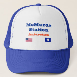 Estação McMurdo dos Estados Unidos Boné Antárt