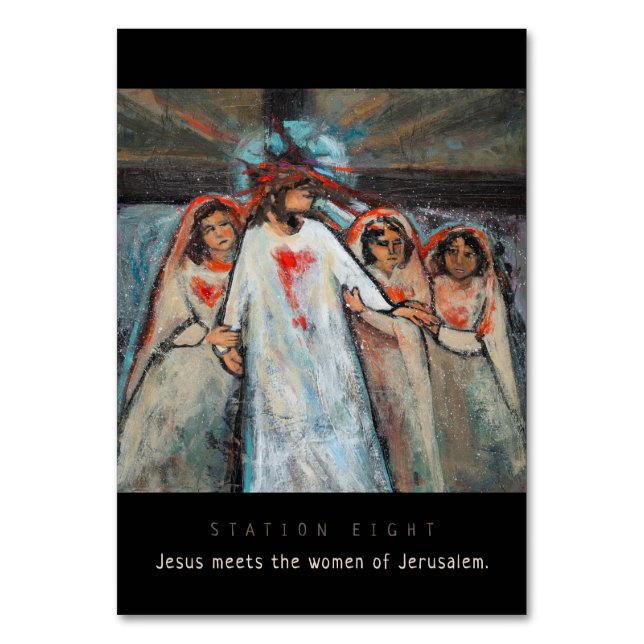 Estação Oito, Jesus encontra mulheres, Cartão de O (Frente)