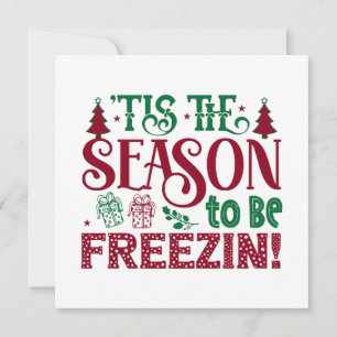 Estação para ser Congelando Engraçado Winter Snowm