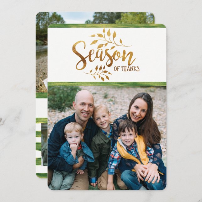 Estação Personalizada do Cartão de Férias de 5 Obr (Frente/Verso)