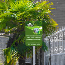 Estacionamento Personalizado Reservado Para Funcio