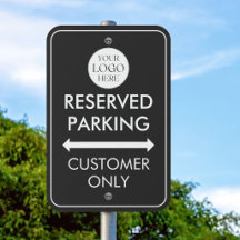 Estacionamento Reservado Logotipo Personalizado Pr