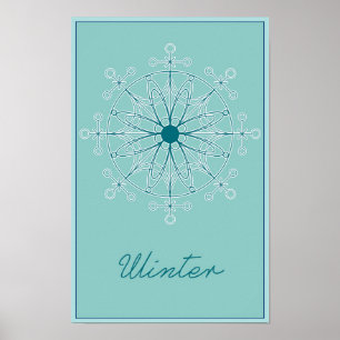 Estações: Poster do inverno