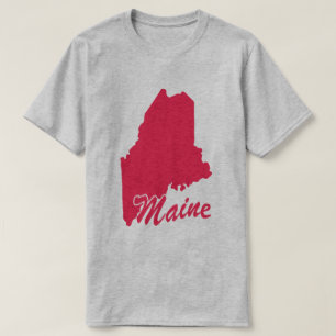 Estado Da Camisa De Forma Maine
