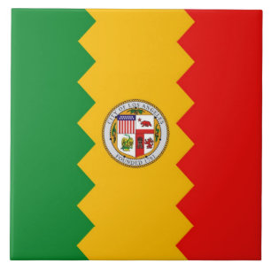 Estado de Califórnia, azulejo da bandeira de Los
