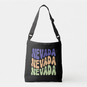 Estado de Nevada EUA Retro design Crossbody Bolsas