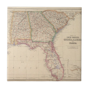 Estados de South Carolina, de Geórgia, e de