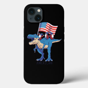 Estados Unidos da América Bandeira Dinossaur TRex