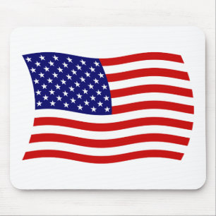 Estados Unidos da América Flag Mousepad