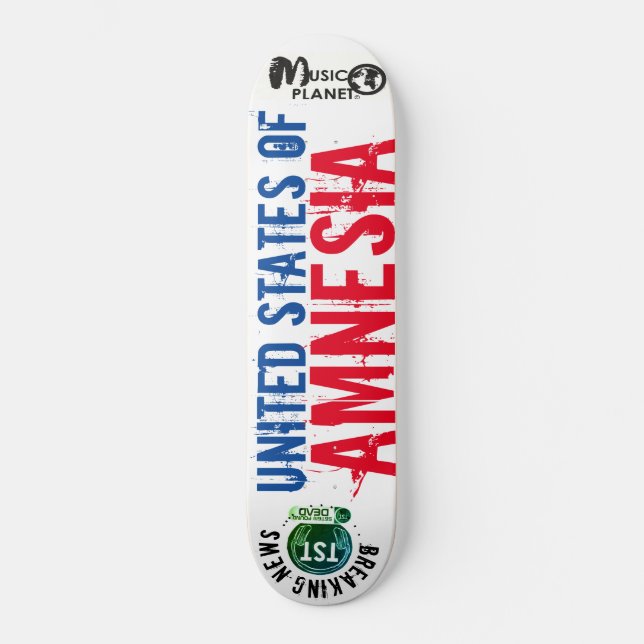 Estados Unidos da Amnésia / TST Skateboard (Frente)